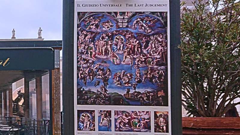 2026年ミケランジェロ『最後の審判』特別メンテンナンス みゅうローマ